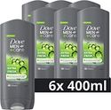 Dove Men+Care Extra Fresh 3-in-1 Douchegel - 6 x 400 ml 