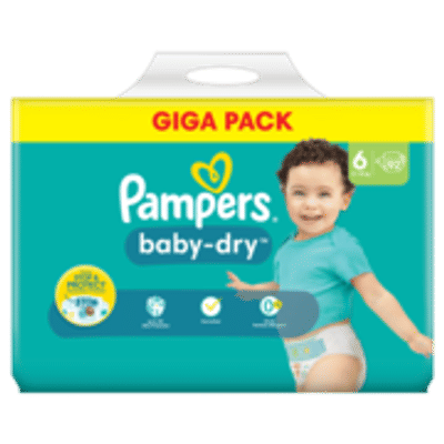 Pampers Baby Dry  luiers maat 6 - 92 stuks