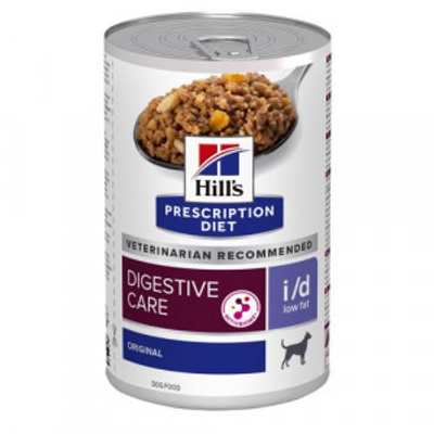 Hill's Prescription Diet I/D Low Fat Digestive Care nat hondenvoer blik 2 trays (24 x 360 g) - natvoer honden