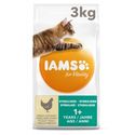 Iams for Vitality Adult Sterilised Kip kattenvoer 2 x 10 kg - kattenbrokken