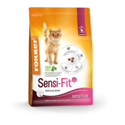 Fokker Sensi-Fit kattenvoer 10 + 2 kg - kattenbrokken