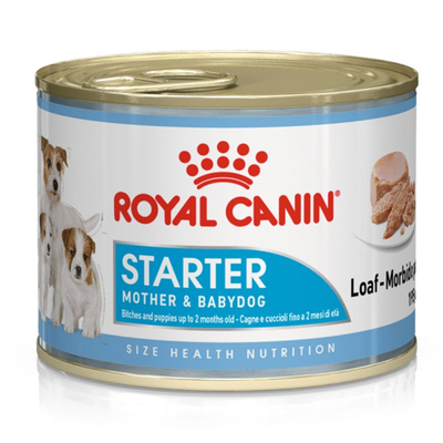 Royal Canin Starter Mousse Mother & Babydog - Puppy-Hondenvoer - 195 g - natvoer honden