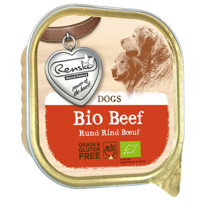 Renske Adult Bio Alu 300 g - Hondenvoer - Rund Graanvrij - natvoer honden