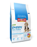 Smolke Puppy Mini-Medium Kip&Lam&Vis - Hondenvoer - 12 kg - hondenbrokken