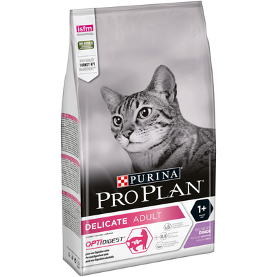 Pro Plan Cat Adult Delicate Kalkoen&Rijst - Kattenvoer - 1.5 kg - kattenbrokken