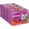 Whiskas Senior Maaltijdzakjes 48 x 85 g Kattenvoer - 7+ Klassieke selectie in saus - natvoer katten
