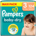 Pampers Baby Dry  luiers maat 3 - 124 stuks