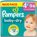 Pampers Baby Dry  luiers maat 4 plus - 94 stuks