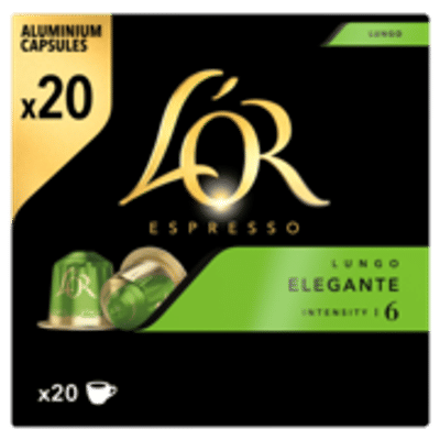 L'OR Lungo Elegante - 20 koffiecups