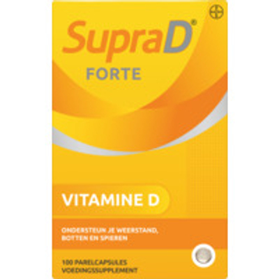 Supradyn Forte vitamine d 100 parelcapsules 100 stuks