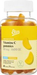 Etos Gummies - Vitamine C - 80mg - Citroensmaak - Vegan - 60 stuks