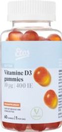 Etos Gummies - Vitamine D3 - Sinaasappelsmaak - Vegan - 60 stuks