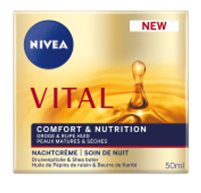 Nivea Vital Comfort & Nutrition SPF15 75+ Dagcrème 50ml