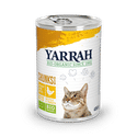 Yarrah Bio Kat Blik Chunks 405 g - Kattenvoer - Kip - natvoer katten