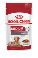 Royal Canin Medium Ageing 10+ Natvoer - Hondenvoer - 10x140 g - natvoer honden