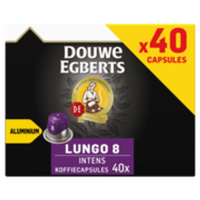 Douwe Egberts Lungo Intens - 40 Nespresso koffiecups