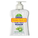 Dettol Handzeep Antibacterieel Hydraterend Aloë Vera 2 x 250 ml