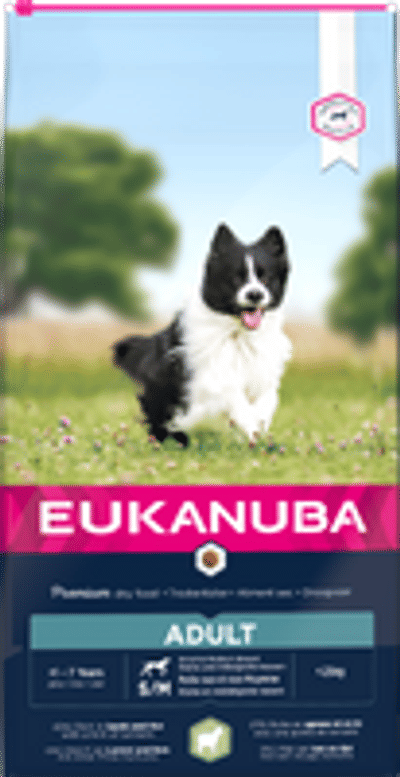 Eukanuba Adult Small/Medium Breed Lam&Rijst 12 kg - hondenbrokken