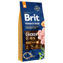 Brit Premium Adult M - Dubbelpak 2 x 15 kg - hondenbrokken