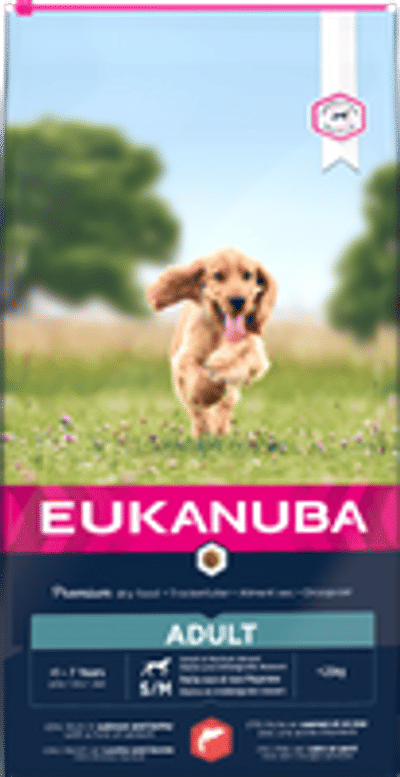 Eukanuba Adult Small & Medium Breed Zalm 12 kg - hondenbrokken