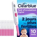 Clearblue Digitale ovulatietest, helpt je bij het ontwerpen, het is bewezen, 1 digitaal apparaat en 10 tests