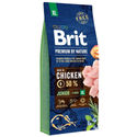 15 kg Brit Premium by Nature Junior xl droog hondenvoer - hondenbrokken