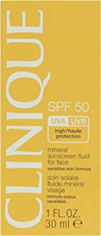 Clinique gezichtscrème - Face Mineral Liquid SPF 50, per stuk verpakt, 30 ml