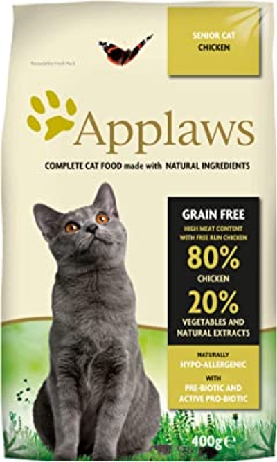 Applaws Cat Dry Senior Chicken 400 gr - kattenbrokken