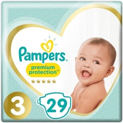 Pampers Premium Protection  luiers maat 3 - 29 stuks