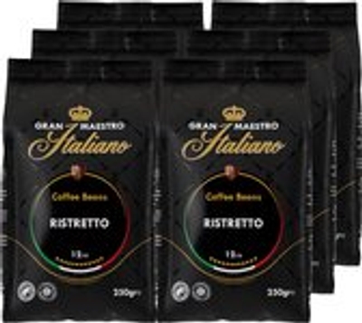 Gran Maestro Italiano Ristretto Koffiebonen - 250 gram