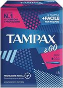 Tampax & Go Mini x18 tampons