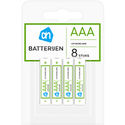AH AAA 1,5 volt batterijen - 8 stuks