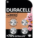 Duracell Knoopcelbatterij lithium CR2032 - 4 stuks