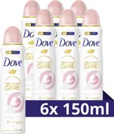 Dove Advanced Care anti-transpirant deodorant spray Beauty Finish - 6 x 150 ml