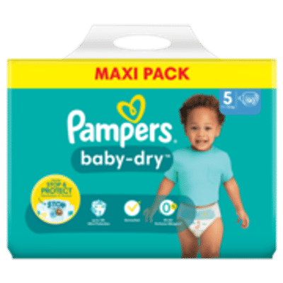 Pampers Baby Dry  luiers maat 5 - 90 stuks