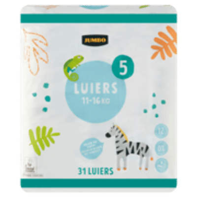 Jumbo  luiers maat 5 - 31 stuks