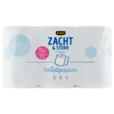 Jumbo 3-laags toiletpapier - 6 rollen