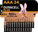 Duracell Plus AAA alkaline batterijen (LR03 MN2400) - 24 stuks