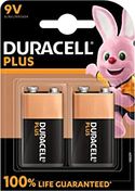 Duracell Batterijen 9 V Plus - 2 stuks