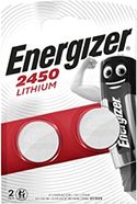 Energizer CR2450-batterijen - 2 stuks