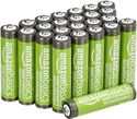 Amazon Basics AAA oplaadbare batterijen 850 mAh (voorgeladen) - 24 stuks
