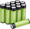 Amazon Basics oplaadbare AA-batterijen 2000 mAh (voorgeladen) - 12 stuks