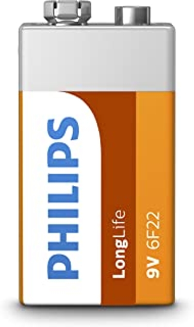 Philips 9V batterij Long Life - 1 batterij 