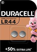 Duracell Specialty LR44 Alkaline knoopcelbatterij 1,5V 76A/A76/V13GA - 2 stuks