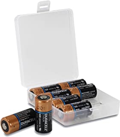 Duracell CR123A krachtige lithiumbatterijen, 3 V, CR123A, 8 stuks