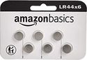 Amazon Basics LR44 alkaline knoopcelbatterij - 6 stuks