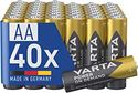 Varta Power On Demand AA Alkaline Batterijen - 40 stuks