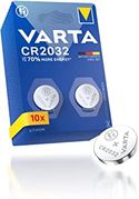 Varta CR2032 Lithium knoopcelbatterij - 10 x 2 stuks