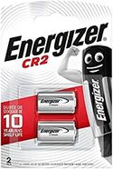 Energizer lithium fotobatterijen CR2 2 stuks verpakking. CR2 multicolor