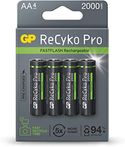 GP Batterijen ReCyko+Pro Photo HR06 Mignon AA Batterij NiMH 2000 mAh 1,2 V 4 stuks
